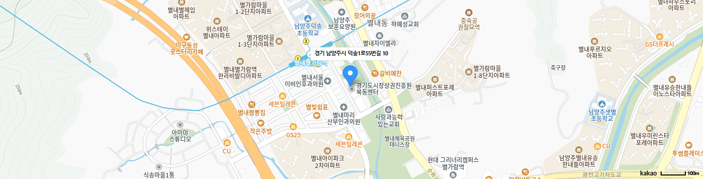 북부총괄센터 지도. 카카오맵으로 이동